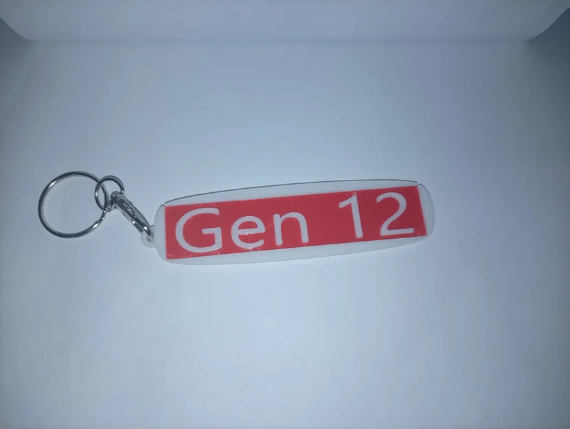 Móc khóa in 3D cá nhân hóa Gen 12 đẹp mắt - Image 3