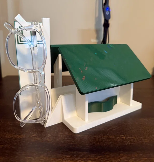 Kệ Đỡ Sách Tối Giản Kèm Chỗ Để Kính/Bookmark/Thiết Bị - Image 2