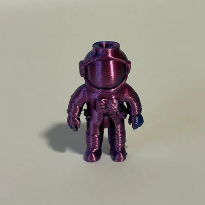 Hạt cườm phi hành gia dễ thương in 3D (cute astronaut bead)