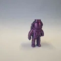 Hạt cườm phi hành gia dễ thương in 3D (cute astronaut bead) - Thumbnail 3