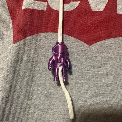 Hạt cườm phi hành gia dễ thương in 3D (cute astronaut bead)