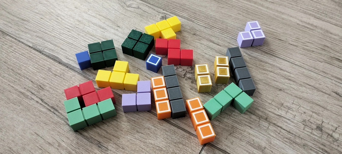 Bộ trò chơi trí tuệ Genius Square in 3D - Đồ chơi xếp hình Tetraminoes - Image 6