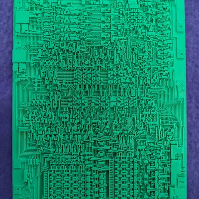 Intel 4004 phóng to 50X (STL/3MF)