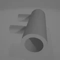 Ống thông hơi dầu Renault Super 5 Five (1988-1991) - Mô hình in 3D - Thumbnail 2