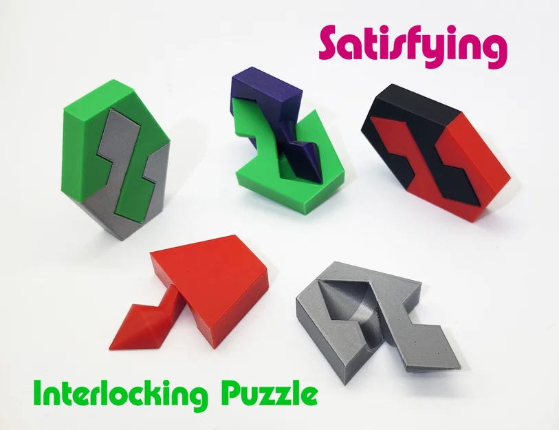 Fidget Puzzle - No Supports (Đồ chơi fidget puzzle không cần supports) - Image 1