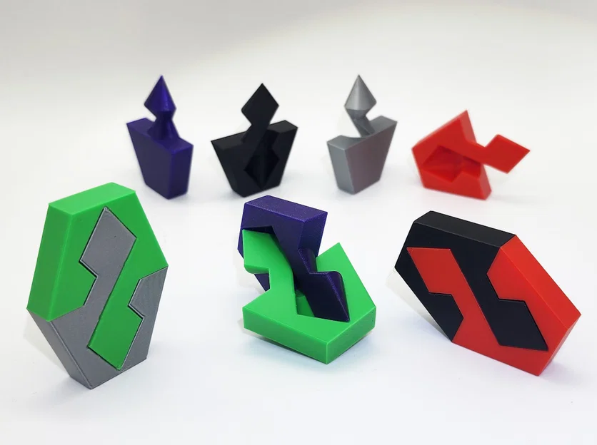 Fidget Puzzle - No Supports (Đồ chơi fidget puzzle không cần supports) - Image 2