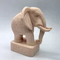 Voi Chạm Khắc Ngà (Ivory Carved Elephant) - Thumbnail 3
