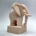 Voi Chạm Khắc Ngà (Ivory Carved Elephant) - Thumbnail 4