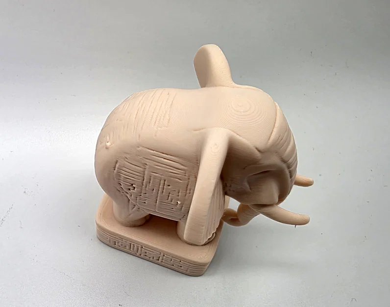 Voi Chạm Khắc Ngà (Ivory Carved Elephant) - Image 6