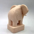 Voi Chạm Khắc Ngà (Ivory Carved Elephant) - Thumbnail 7