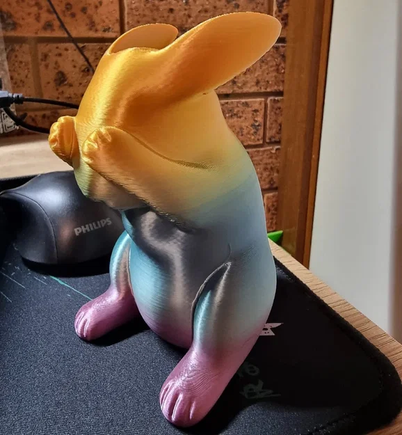 Mô hình chú thỏ Phục Sinh (Easter Bunny) dễ thương để bàn - Image 1