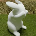 Mô hình chú thỏ Phục Sinh (Easter Bunny) dễ thương để bàn - Thumbnail 2