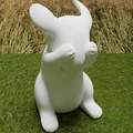 Mô hình chú thỏ Phục Sinh (Easter Bunny) dễ thương để bàn - Thumbnail 3