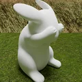 Mô hình chú thỏ Phục Sinh (Easter Bunny) dễ thương để bàn - Thumbnail 4