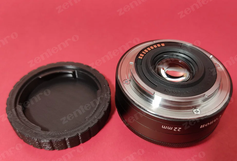 Nắp đậy đuôi ống kính Canon EOS-M EF-M (Rear Lens Cap) - Image 1