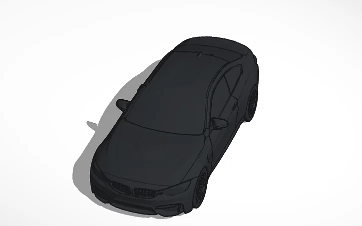 Mô hình xe BMW M4 - File 3D in ấn chất lượng cao - Image 1