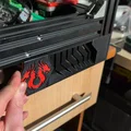 Duender Base Case - front skirt split (tách đường cắt, giấu bằng emblem) - Thumbnail 2