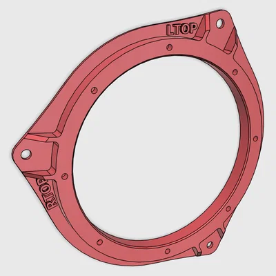 Adapter ngàm gắn loa Toyota 6.5" (speaker mount adapter)