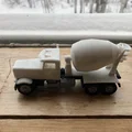 Xe bồn trộn bê tông tỉ lệ 1:64 - Thumbnail 1