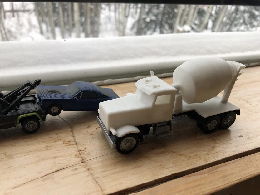 Xe bồn trộn bê tông tỉ lệ 1:64 - Image 2