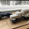 Xe bồn trộn bê tông tỉ lệ 1:64 - Thumbnail 2