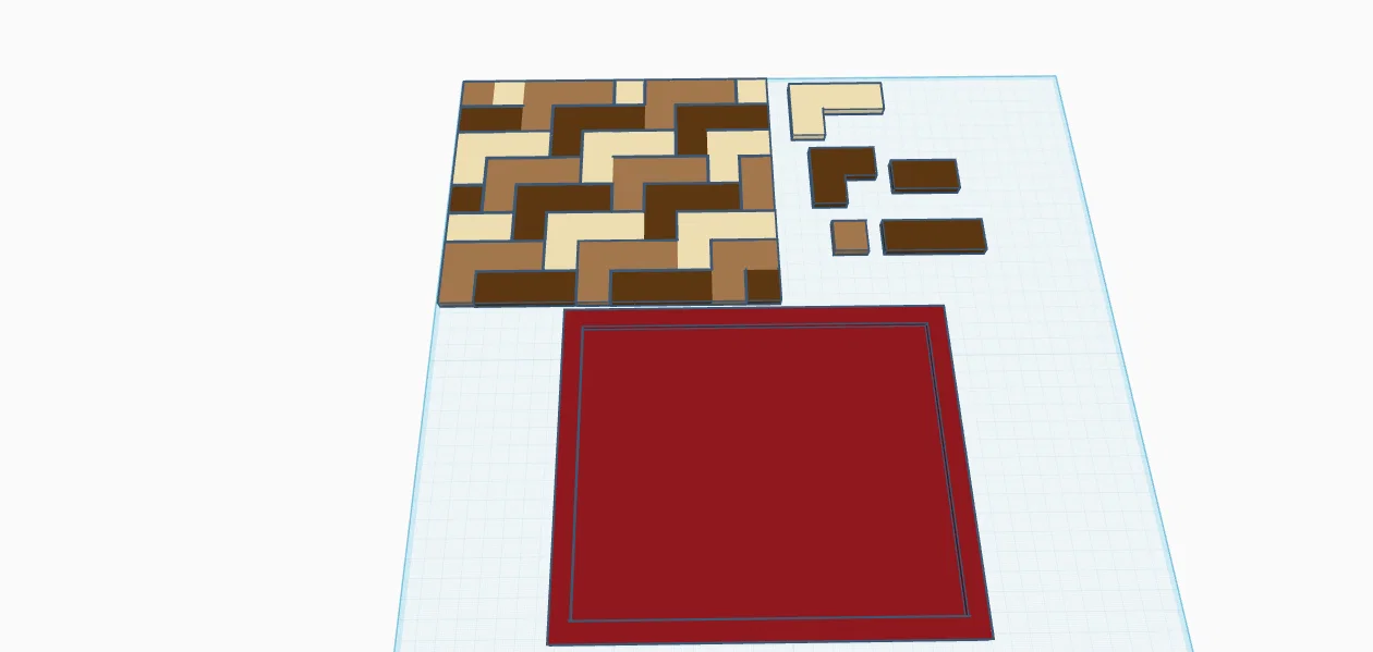 Parquetry Puzzle – Puzzle Parquetry Nhiều Mảnh Họa Tiết Hình Học - Image 2