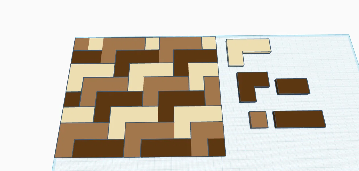 Parquetry Puzzle – Puzzle Parquetry Nhiều Mảnh Họa Tiết Hình Học - Image 3