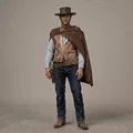 Mô hình 3D Clint Eastwood kèm bối cảnh miền Tây cực chất - Thumbnail 1