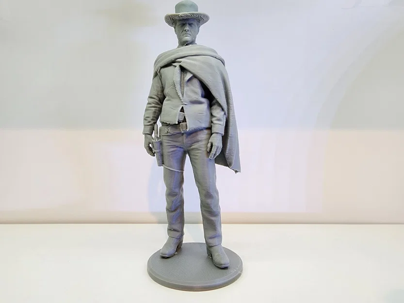 Mô hình 3D Clint Eastwood kèm bối cảnh miền Tây cực chất - Image 6