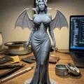 Mô hình 3D Nữ Ma Cà Rồng Biến Hình Thành Dơi Cực Quyến Rũ - Thumbnail 1