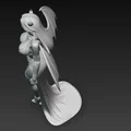 Mô hình 3D Nữ Ma Cà Rồng Biến Hình Thành Dơi Cực Quyến Rũ - Thumbnail 2