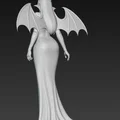 Mô hình 3D Nữ Ma Cà Rồng Biến Hình Thành Dơi Cực Quyến Rũ - Thumbnail 4