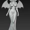 Mô hình 3D Nữ Ma Cà Rồng Biến Hình Thành Dơi Cực Quyến Rũ - Thumbnail 5