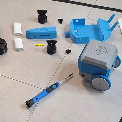 Xe đua Formula cho Otto – Khung gầm mô-đun cho HP Robots Otto
