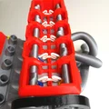 Mô hình động cơ V10 Turbocharged chạy dây đai, hoạt động được (tối ưu cho in 3D) - Thumbnail 9