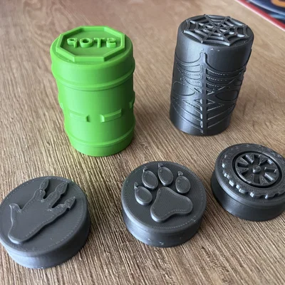 Bộ khuôn đóng dấu 3D cho đất nặn Play-doh sáng tạo cho bé