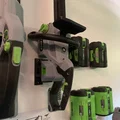 Giá treo tường cho Ego Chainsaw (Ego Chainsaw Wall Mount) - Thumbnail 1