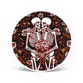 Bộ Lót Ly Skeleton Romance (Skeleton Romance Coasters) - Thumbnail 6