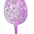 Que cắm bánh Phục Sinh filigree: Trứng & Thỏ (Intricate Easter Cake Toppers) - Thumbnail 2