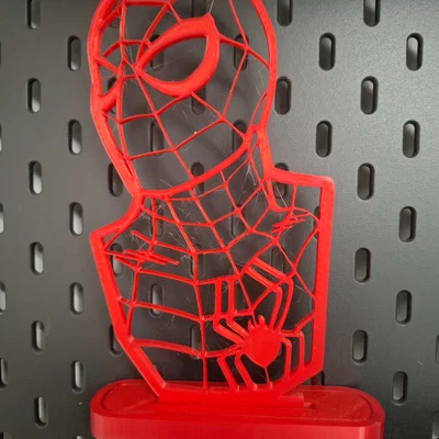 Giá treo tường 3D hình Spider-Man cho bảng Skådis cực chất