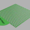 Tấm Stencil Tổ Ong 10x10 cm Cho Sơn Xịt Họa Tiết Camo - Thumbnail 3