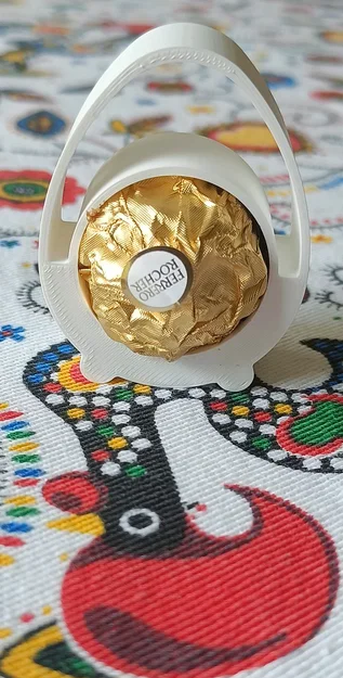 Giá Đỡ Quả Trứng 3D Trang Trí Đựng Chocolate Ferrero Rocher - Image 1