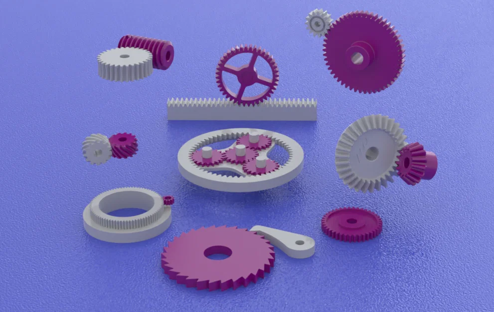 STL Hardware Parts - Bộ bánh răng (Gears) - Image 2