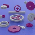 STL Hardware Parts - Bộ bánh răng (Gears) - Thumbnail 2