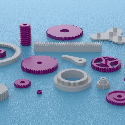 STL Hardware Parts - Bộ bánh răng (Gears)