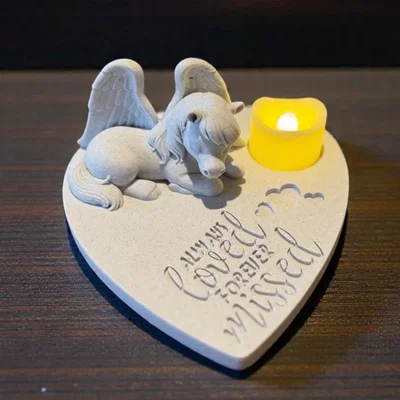 Tượng Ngựa Thiên Thần Tưởng Niệm – Always Loved, Forever Missed