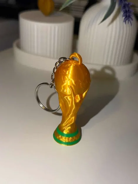 Móc khóa cúp vô địch World Cup FIFA 3D - Phụ kiện dành cho fan bóng đá - Image 1