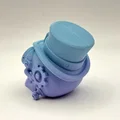 Steampunk Skull with Attitude – Đầu lâu steampunk ngầu để in 3D - Thumbnail 2