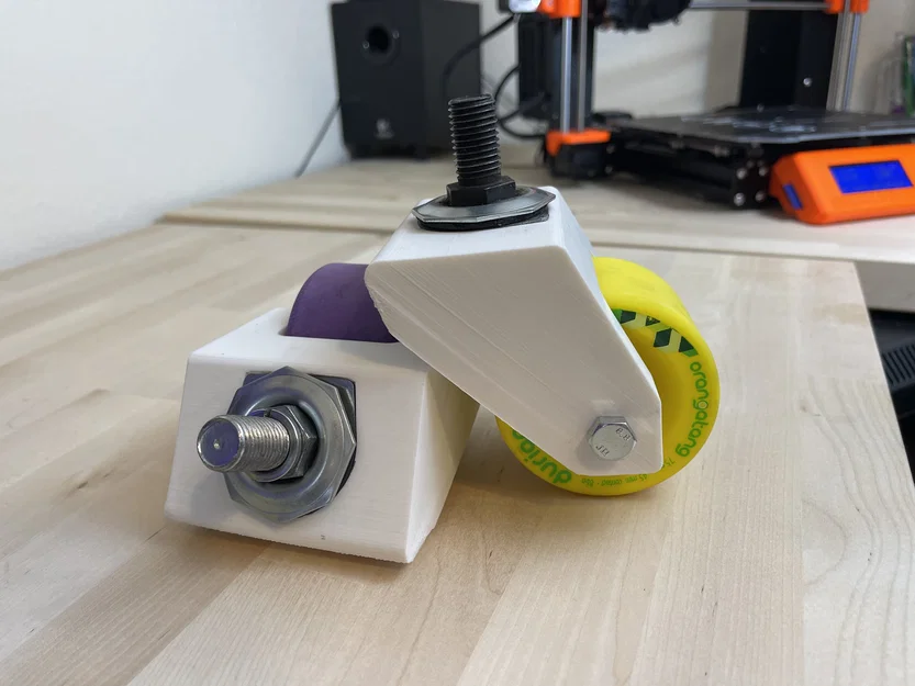 Nâng cấp bánh caster cho Crazy Cart XL (Crazy Cart XL Caster Wheels Upgrade) - Image 1