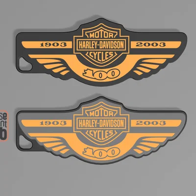 Móc khóa American V-Twin “100 Years” - Portachiavi - Porte Clès - Schlüsselanhänger
